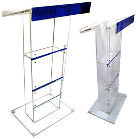 PODIUM DE ACRILICO POD073