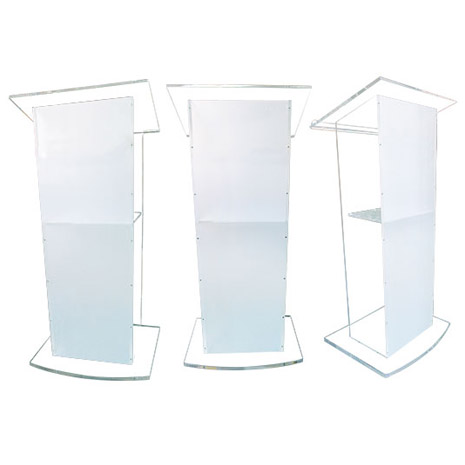 PODIUM DE ACRILICO POD073