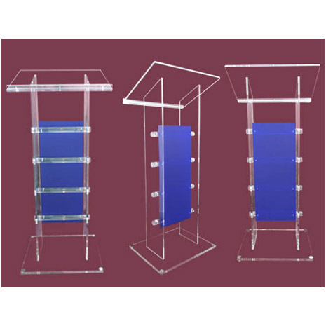 PODIUM DE ACRILICO POD077