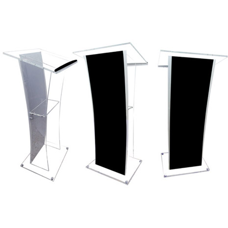 PODIUM DE ACRILICO POD101