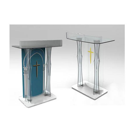 PODIUM DE ACRILICO ALI019