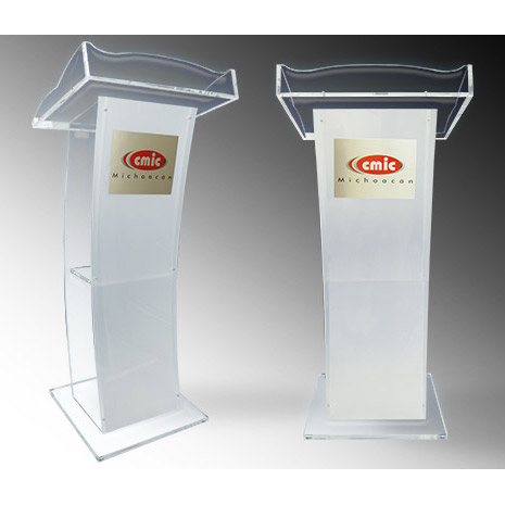 PODIUM DE ACRILICO ALI027