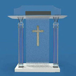 Podium de Acrilico ALI007