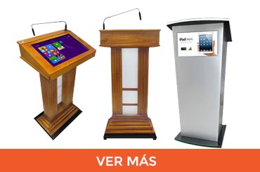 Podiums con Pantalla