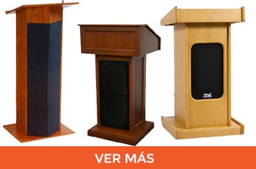 Podiums con Sonido