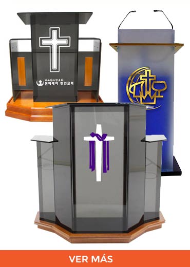 Pulpitos de Acrilico