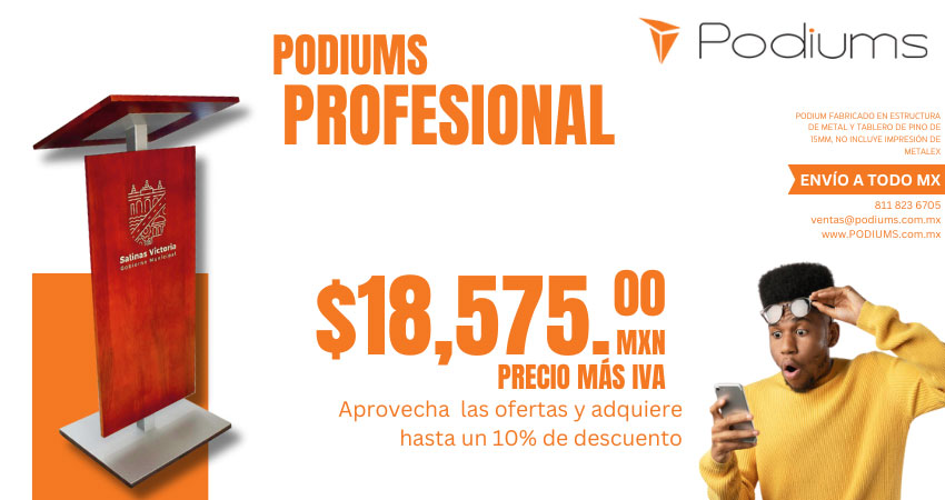 Podiums Oferta Precio Especial