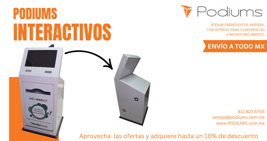 Podiums Oferta Precio Especial