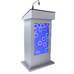 Podium con pantalla PSC1002