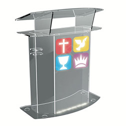 Pulpito de Acrilico PC1005