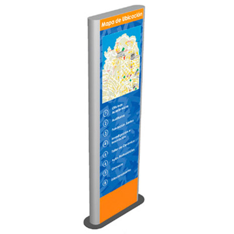 Señalización Rótulo Monolito