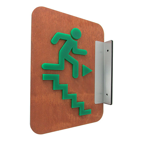 Señalización en madera