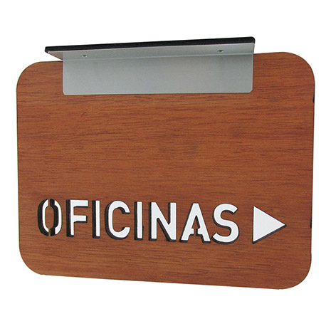 Señalización en madera